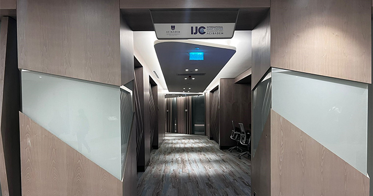 International Joint Center interior spaces