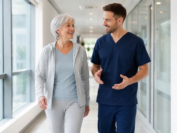Preparing for knee replacement surgery
